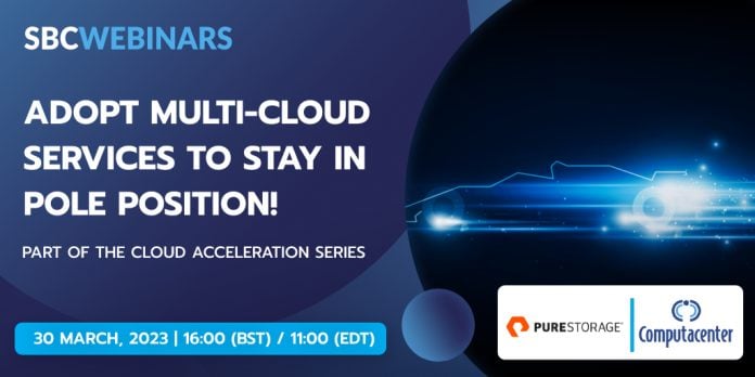 SBC Webinars with computacenter and pure storage with former red bull and mercedes f1 raceday track engineer