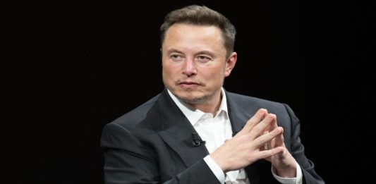 Elon Musk sat down.