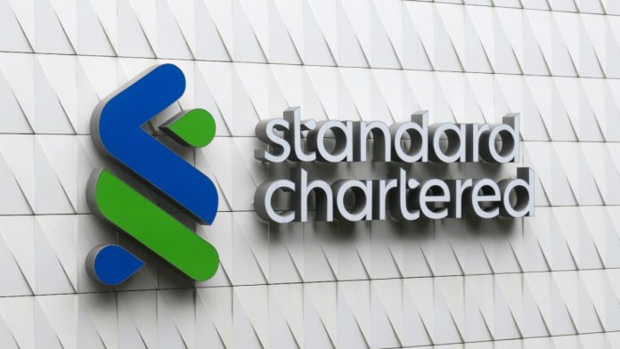 The new Standard Chartered logo.