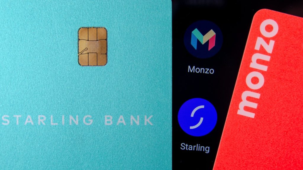 Monzo and Starlingachallenger banks