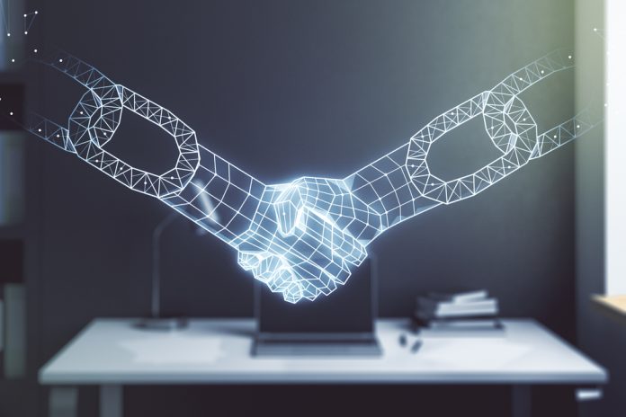 Trsut in crypto concept