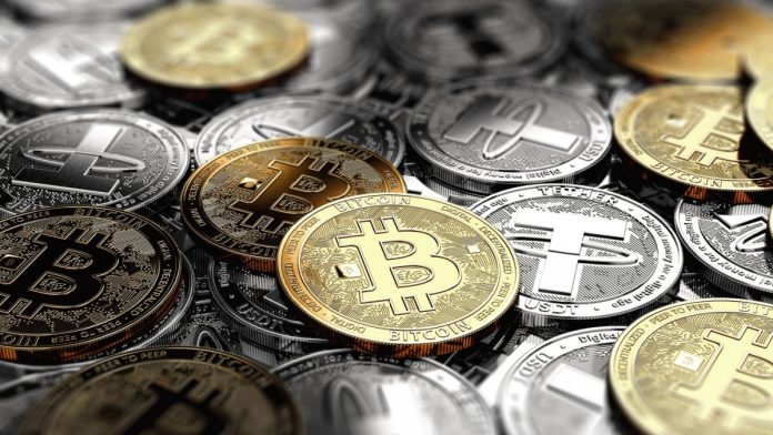 cryptocurrency in the form of coins.