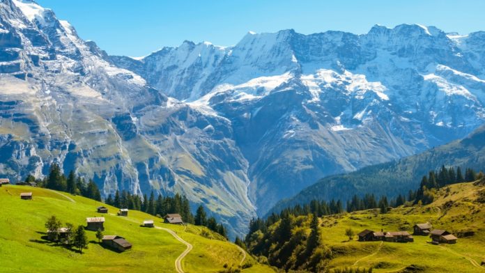Traditional alpine village in Switzerland where Neosurf plans its expansion
