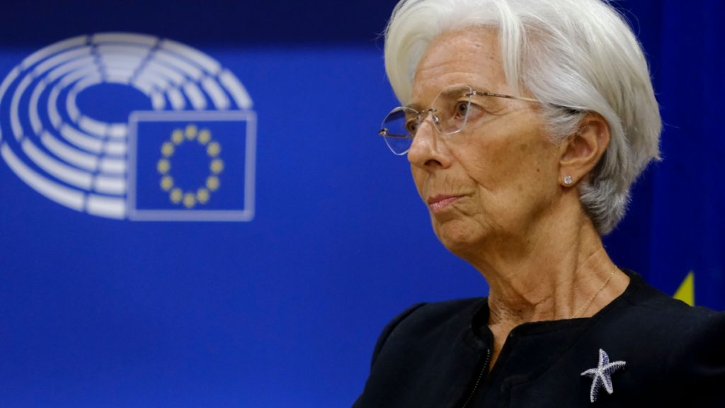 ECB President Christine Lagarde, following her remarks to MEPs about stablecoins.