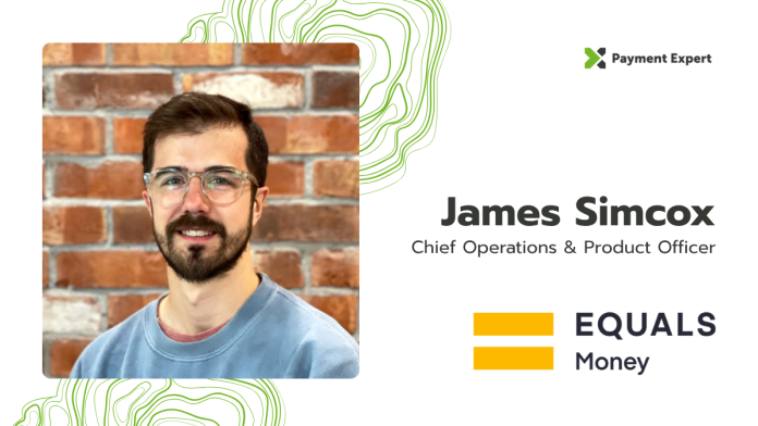 James Simcox, Equals Money