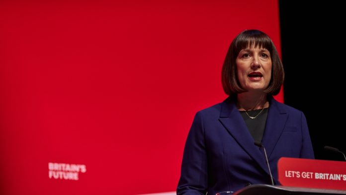Rachel Reeves, Chancellor ahead of the Mansion House speech following the publication of the Payments Forward Plan