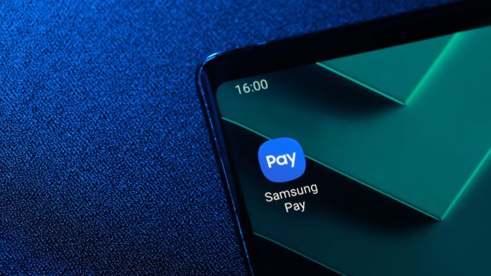 Image of Samsung Pay on a Samsung Wallet