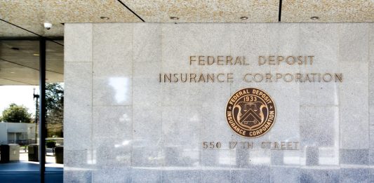 Image of US regulators (FDIC) office