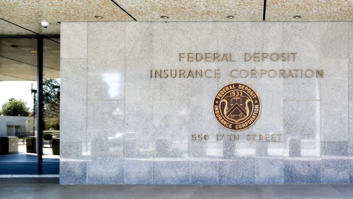 Image of US regulators (FDIC) office