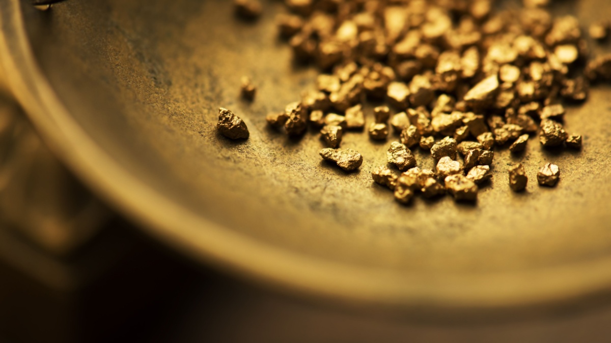 Image of gold following the release of Goldman Sachs latest report on stablecoins relating to the gold rush