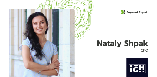 Image of Nataly Shpak ahead of her panel in SBC Lisbon
