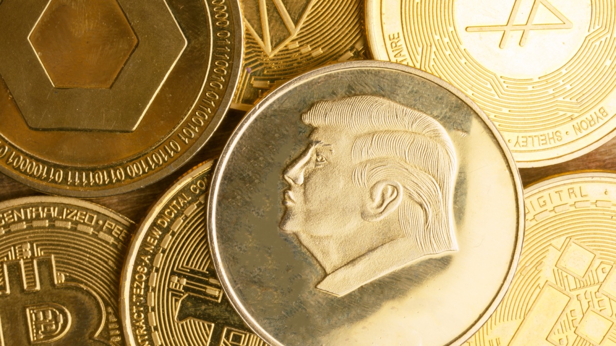Trumpcoin and other crypto coins .04.03.2025 Moscow Russia