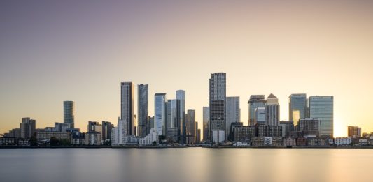 Canary Wharf skyline