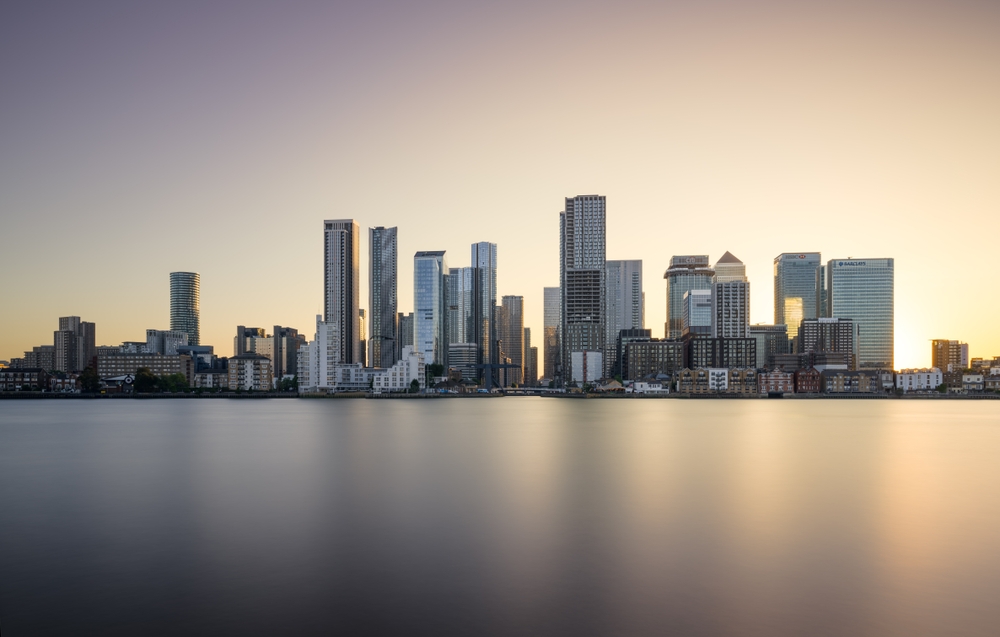 Canary Wharf skyline