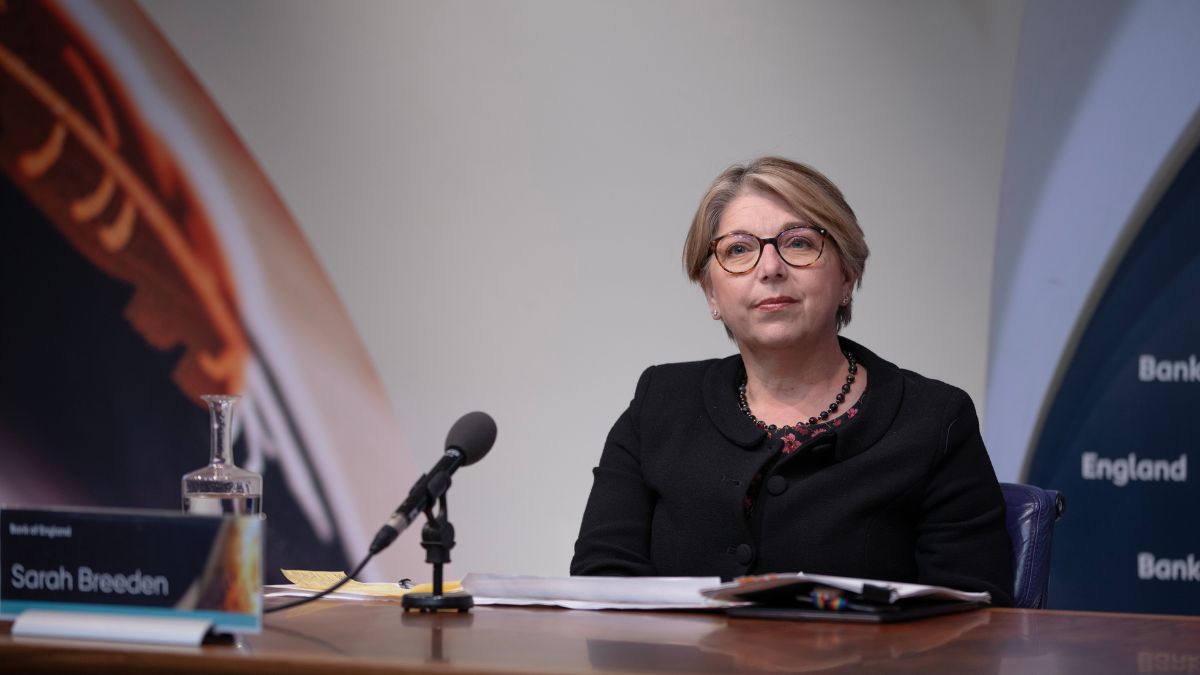 Sarah Breeden - Deputy Governor, Financial Stability