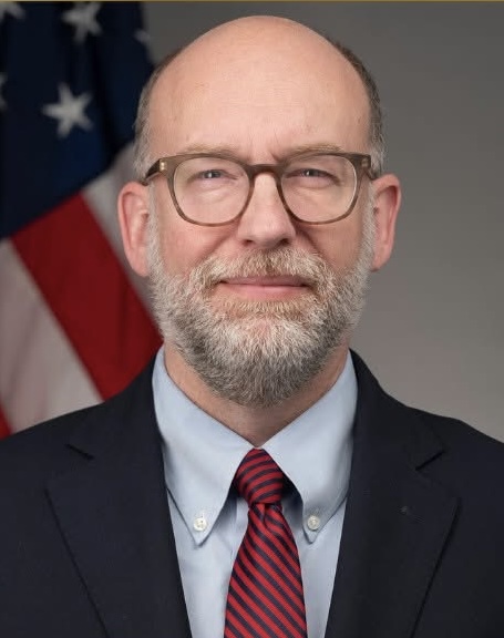 Official portrait of Russell Vought, acting Director of the Consumer Financial Protection Bureau and Director of the Office of Management and Budget
