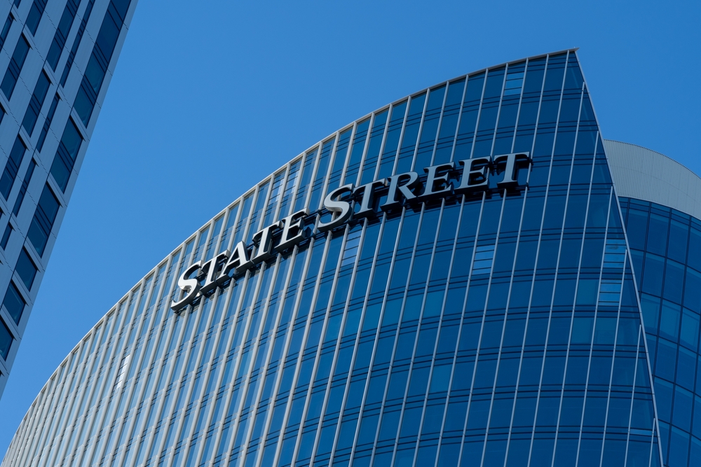 State Street headquarters in Boston, MA, USA, on November 11, 2023. State Street Corporation, is a global financial services and bank holding company.