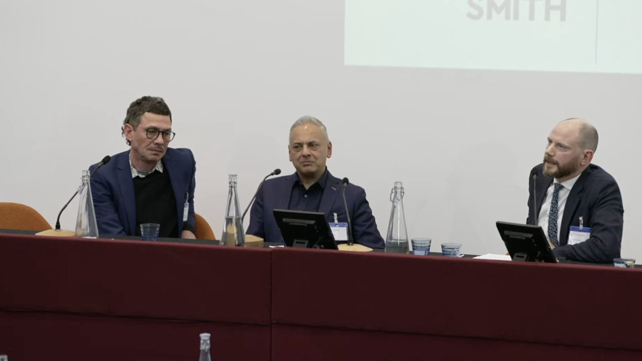 Simon Miller, Director of Strategy, Policy and Communications, Cifas; Chetan Shah, CEO, Wirex Limited; and George Hoare, Partner, Reed Smith