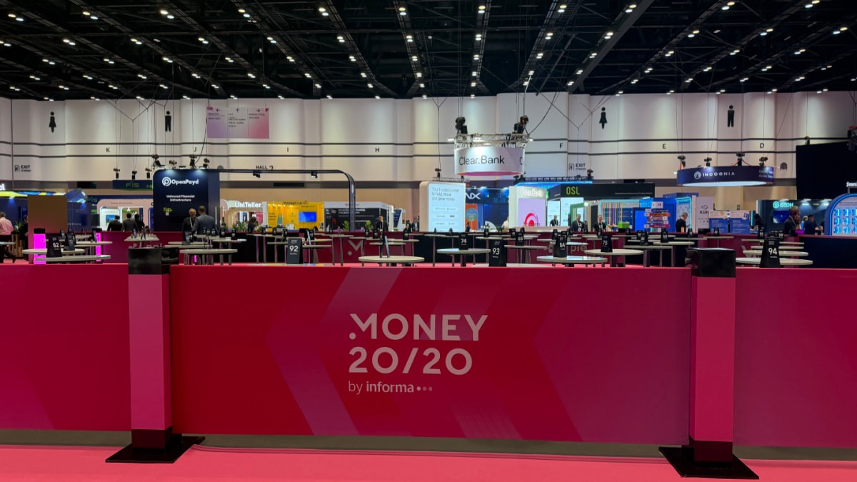 An empty meeting space at Money20/20 Asia.