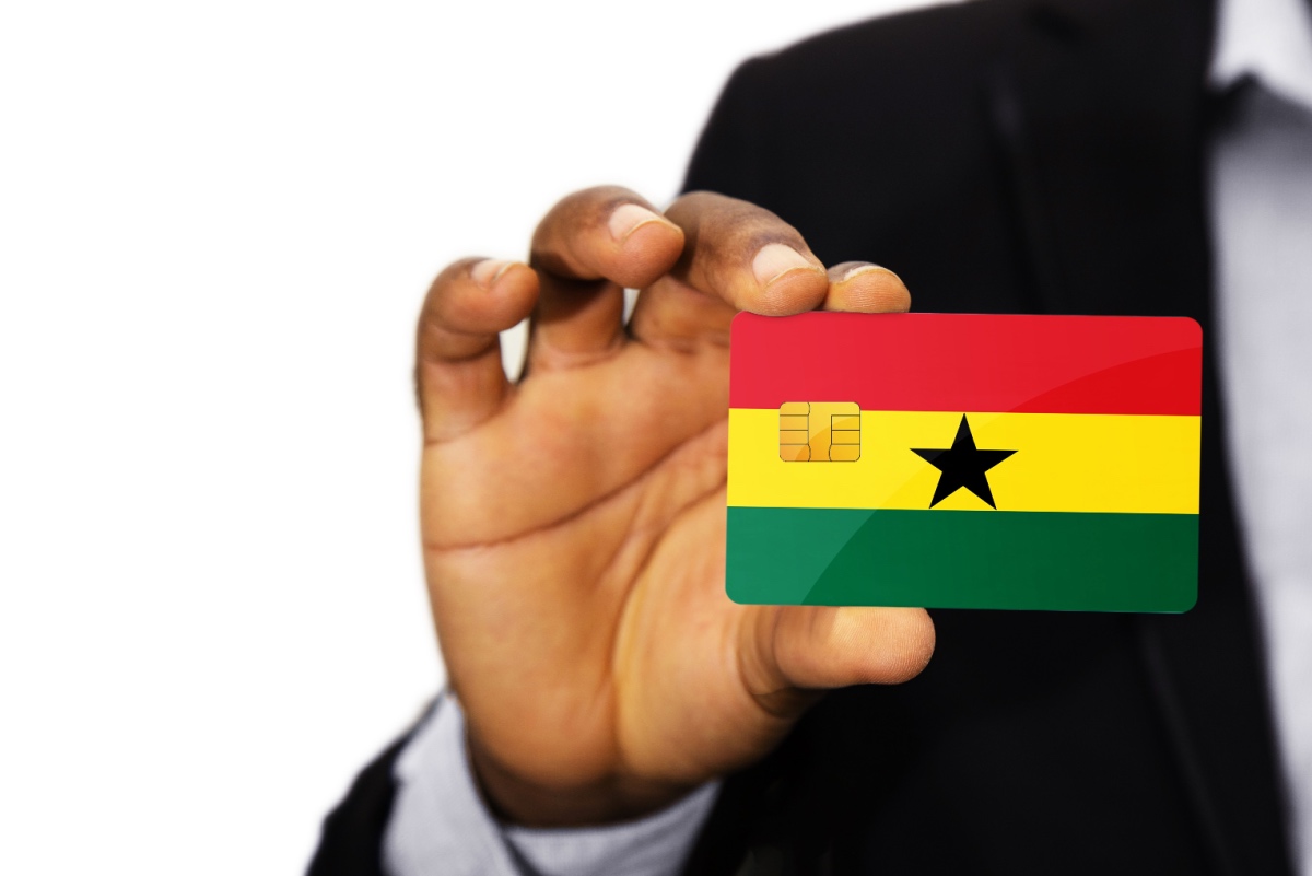 Image depicting a Ghana card