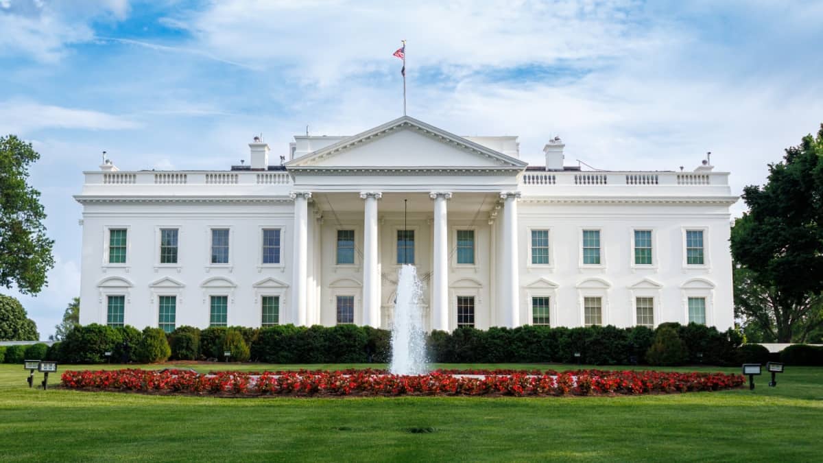 The White House Washington DC District of Columbia President.