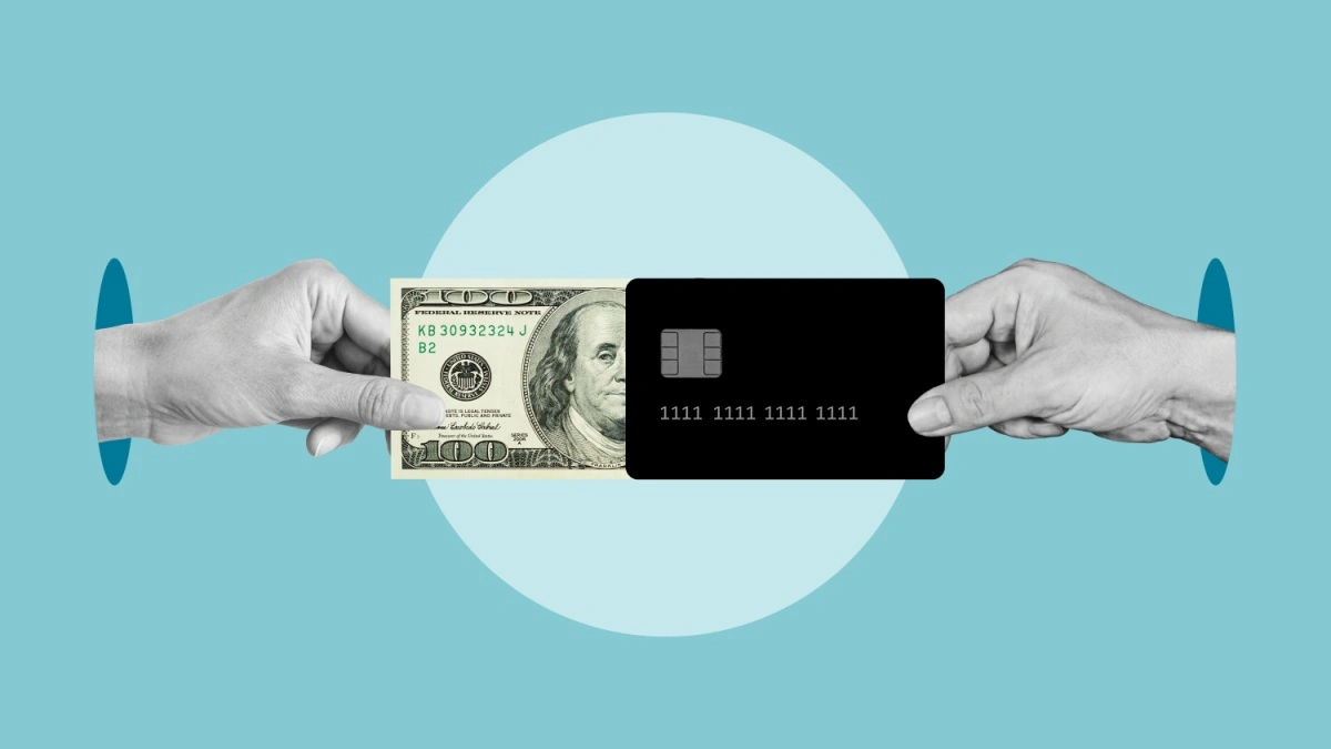 Cash In and Cash Out Concept.