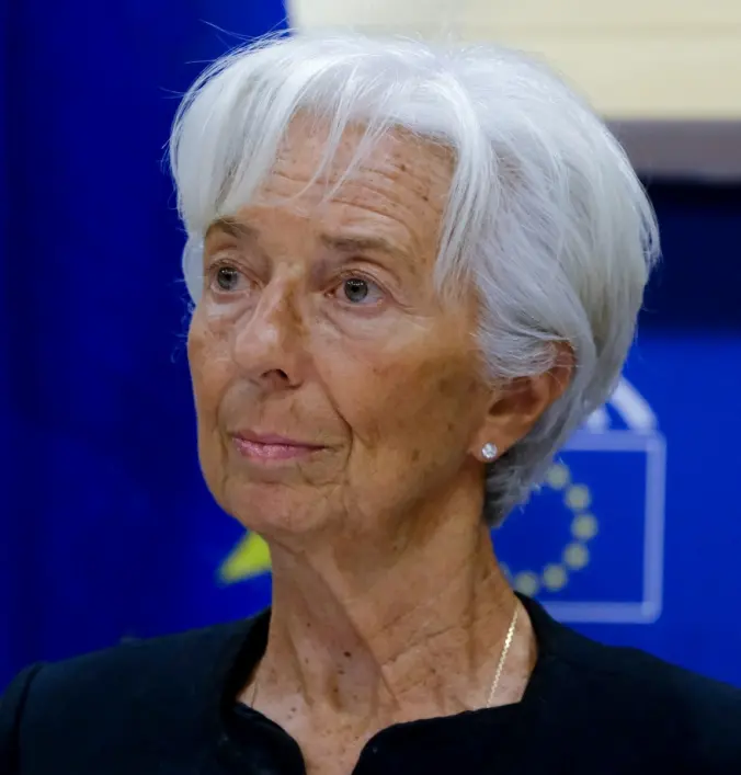 President of European Central Bank (ECB) Christine Lagarde.