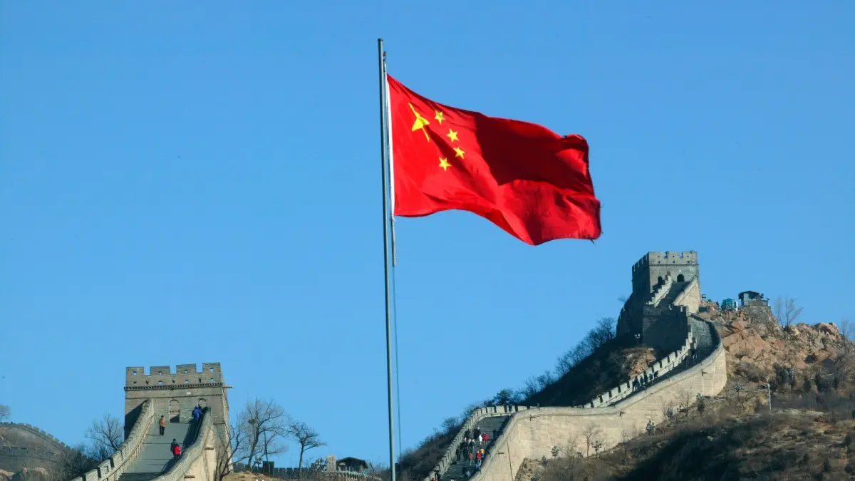 The Great Wall of China at Badaling China.
