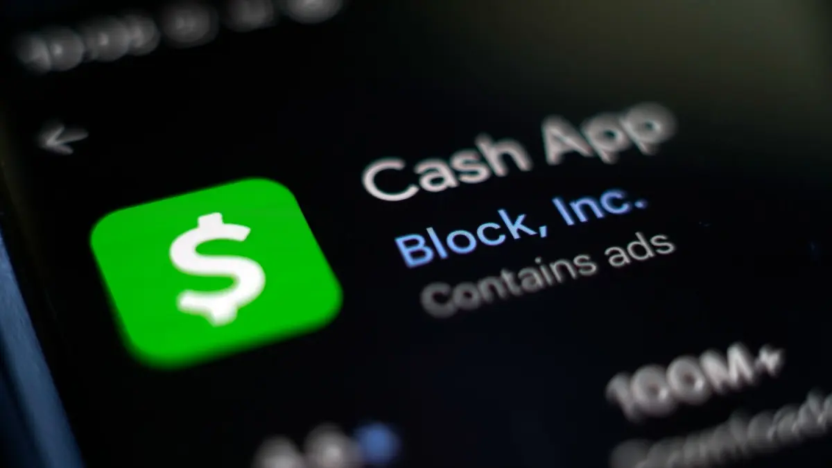 Cash App Application in App Store On Phone Screen.