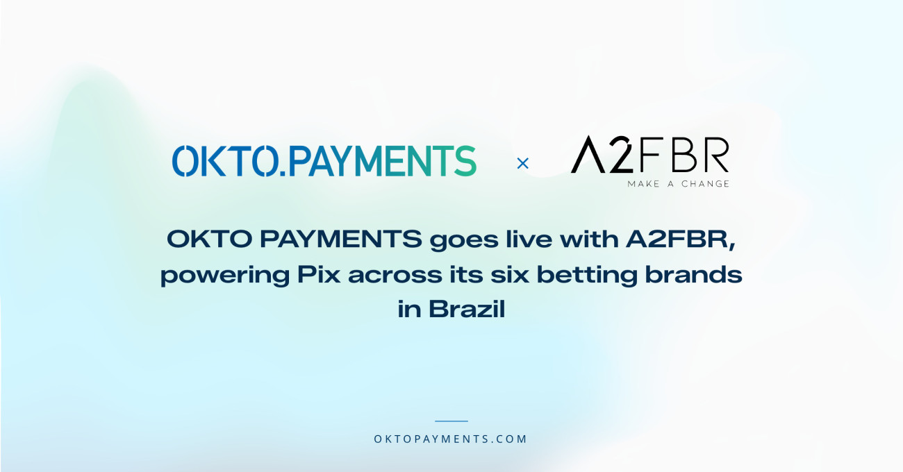 OKTO PAYMENTS goes live with A2FBR