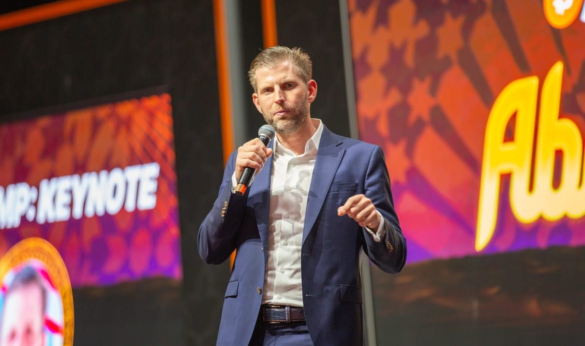 World Liberty Financial Founder, Eric Trump